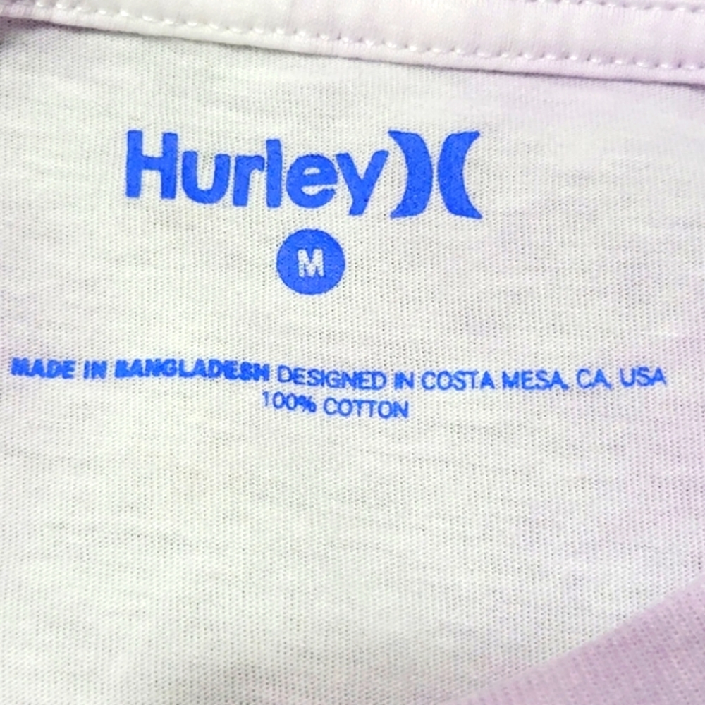 Hurley tie-dye long-sleeve tie-dye shirt, new with tag; size medium - Picture 2 of 6
